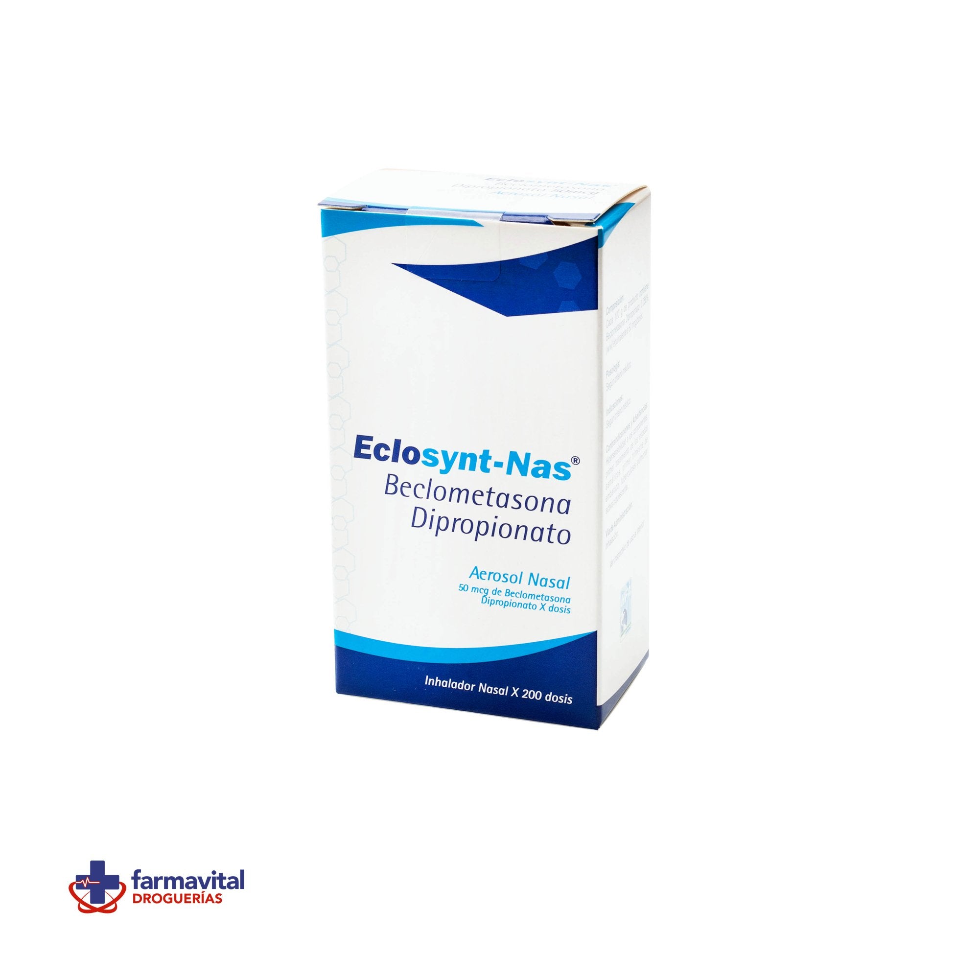 Eclosynt-Nas Beclometasona Dipropionato 50 mcg Faes Farma Inhalador x 200  dosis